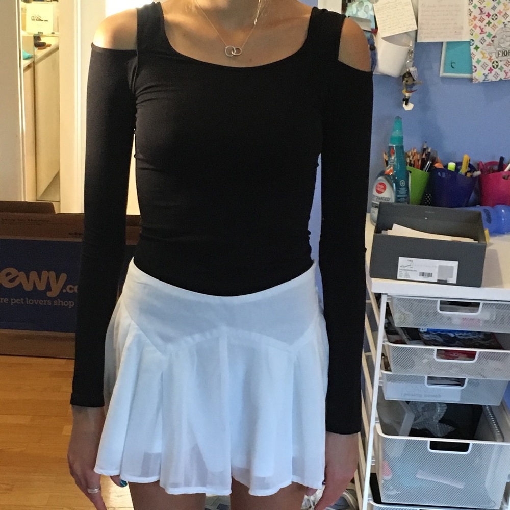 Black Malibu sugar long sleeve top